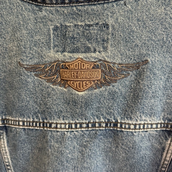 Women’s Harley Davidson Jean Jacket - Picture 3 of 6